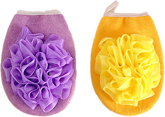 Exfoliating Gloves for Bath to remove dead skin and smooth skin