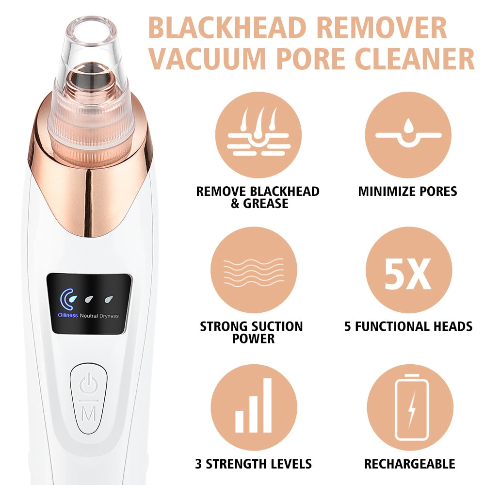 Electric Blackhead Remover for smooth, clear skin