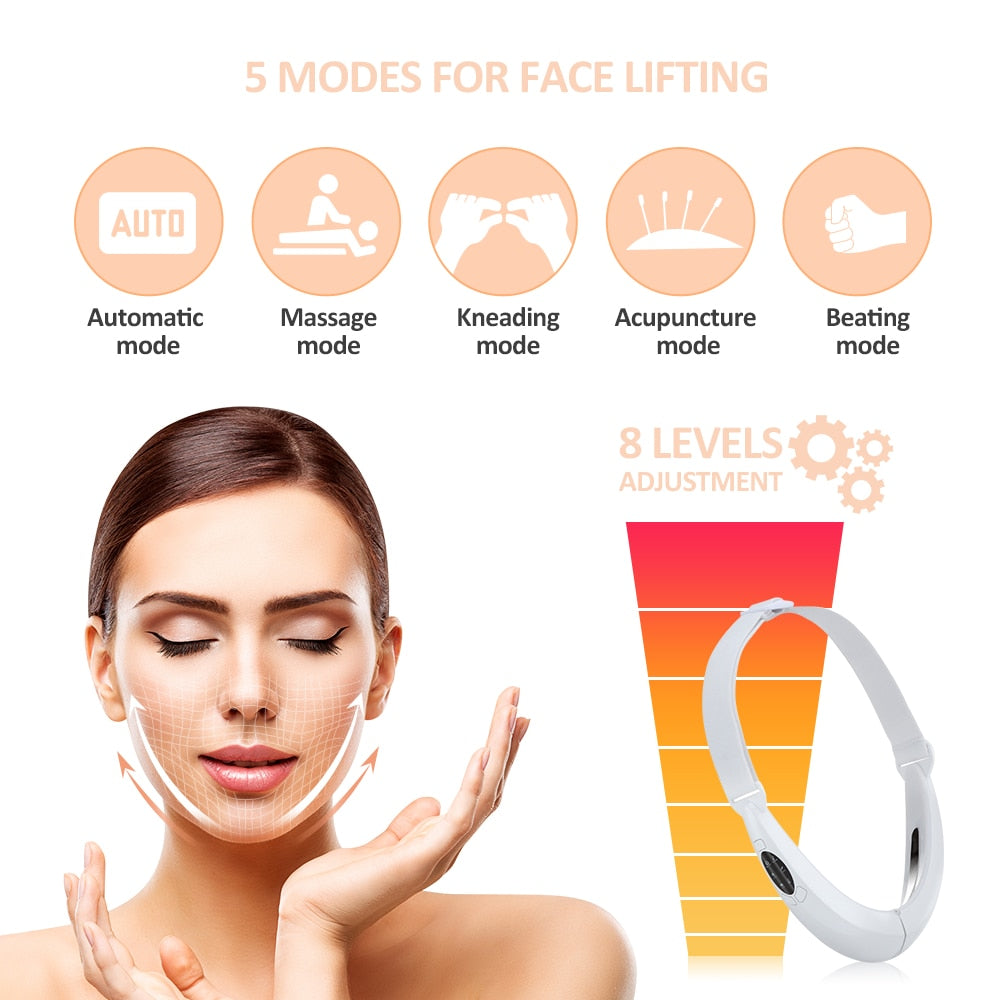 EMS Face Lifting Device with Photon Therapy for youthful skin