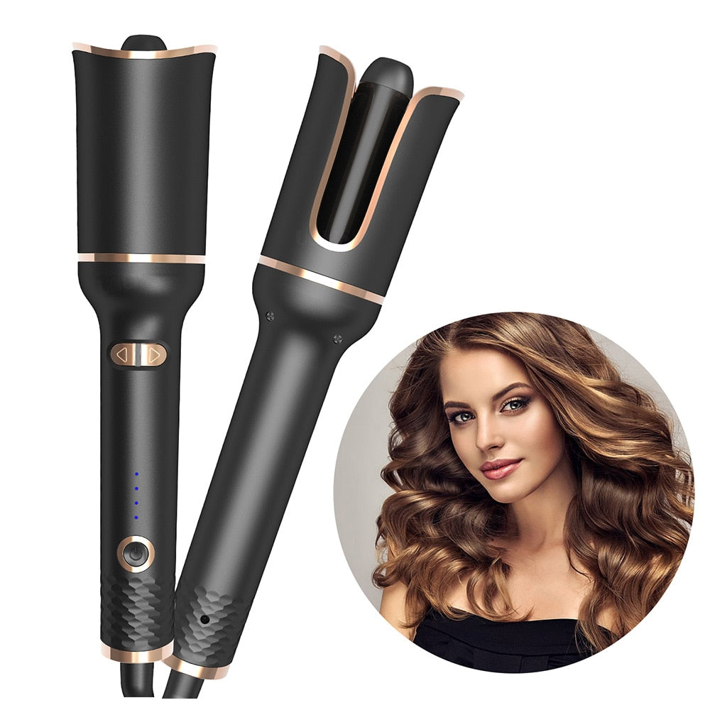 Auto Rotating Ceramic Hair Curler for effortless styling