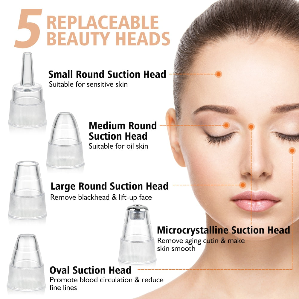 Electric Blackhead Remover for smooth, clear skin