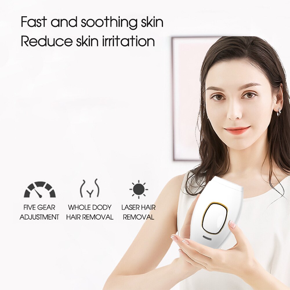 IPL Hair Removal Device for safe home use