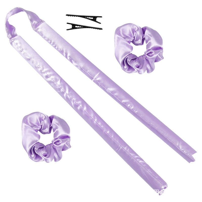 Heatless Curling Rod Headband for damage-free curls