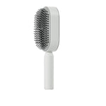 One Button - Self Cleaning Hair Brush