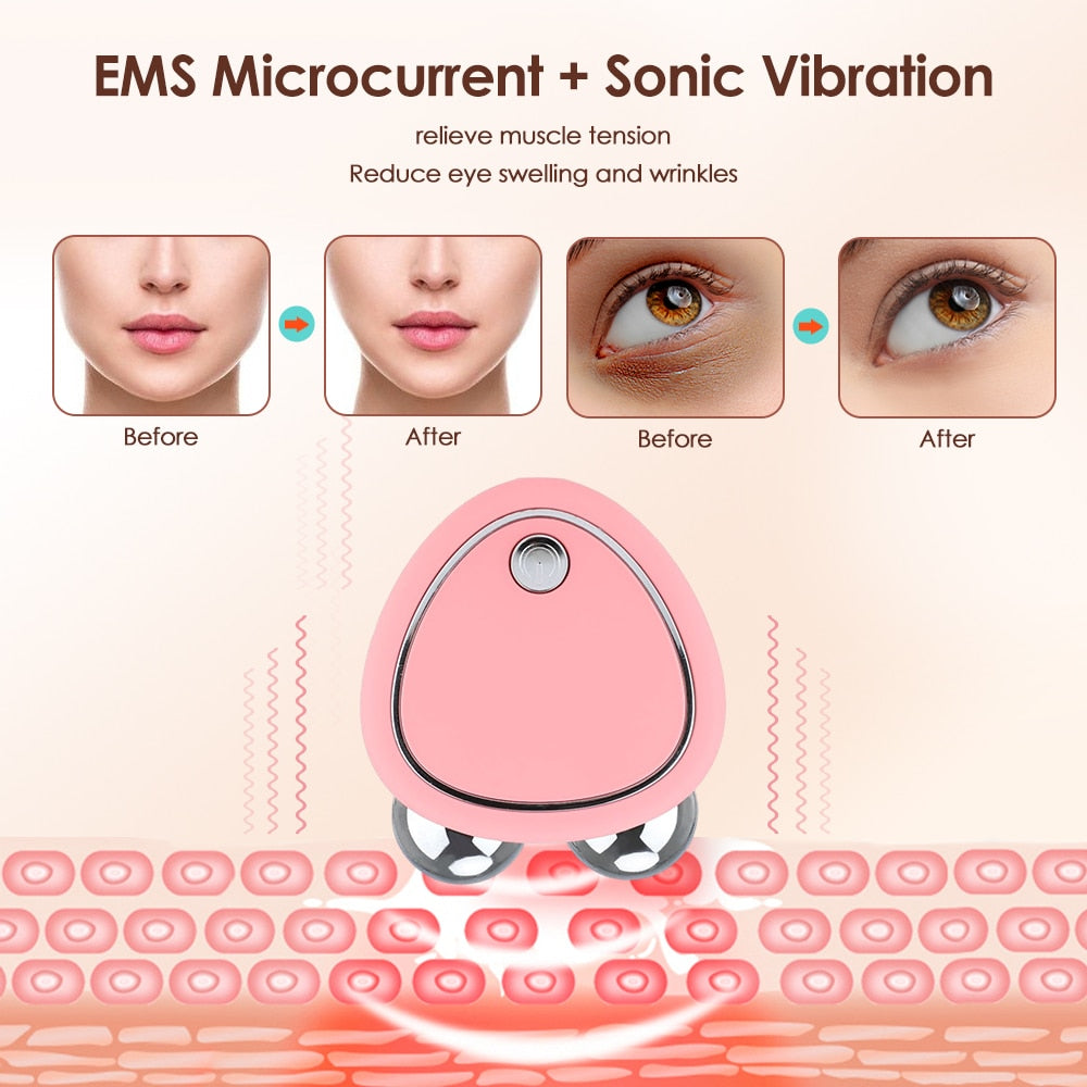 Portable Electric Face Lift Roller - EMS Technology