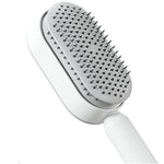 One Button - Self Cleaning Hair Brush