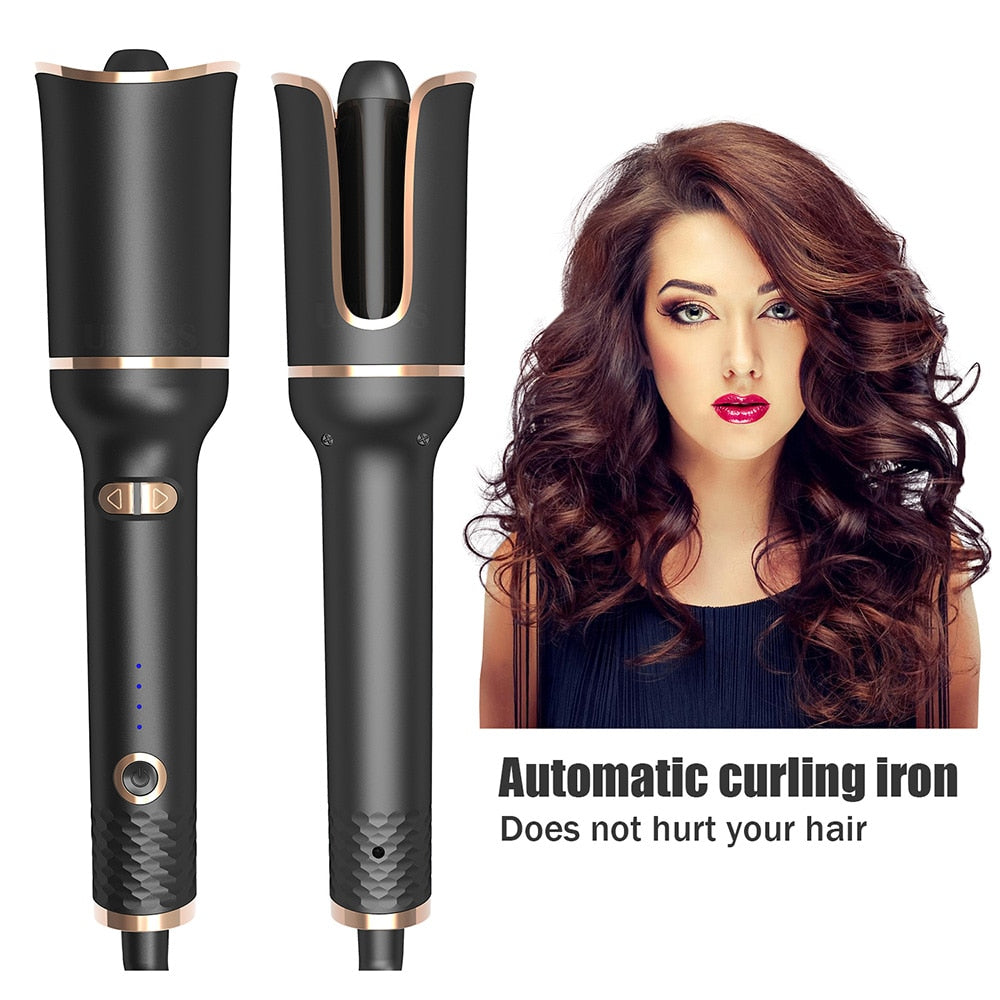 Auto Rotating Ceramic Hair Curler for effortless styling