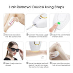 IPL Hair Removal Device for safe home use